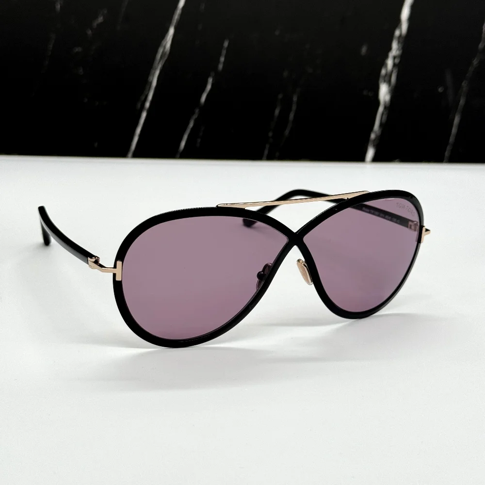 NEW TOM FORD TF1007 01Y WOMEN SUNGLASSES TOM FORD RICKIE FT1007/S EYEWEAR